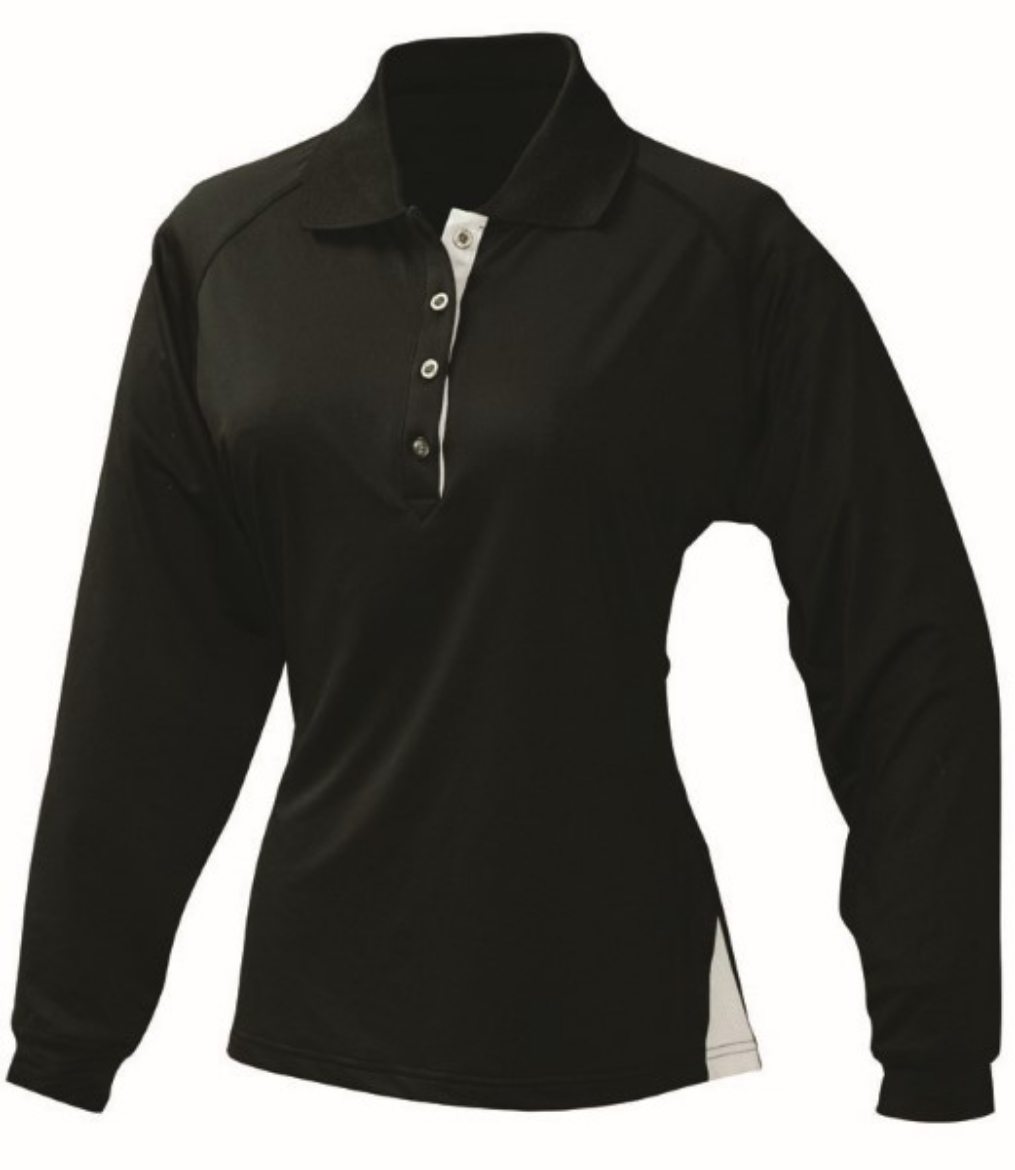 Picture of Stencil Ladies Team Polo Shirt Long Sleeve
